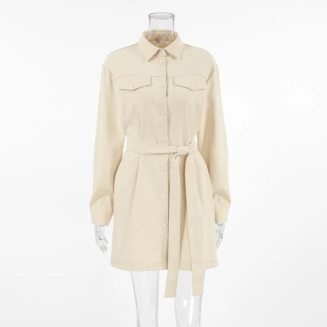 Line Shirt Dress — Allury Wear UK