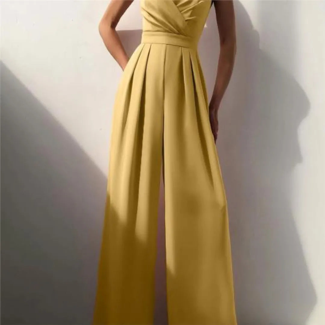 Golden Flow Jumpsuit — Image 5 — Allury Wear UK