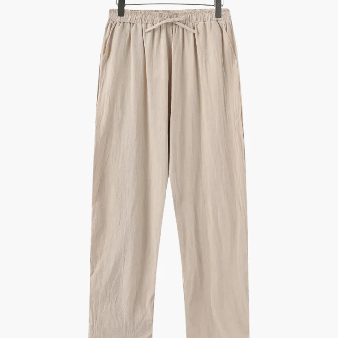 Santorini Linen Trousers — Image 9 — Allury Wear UK