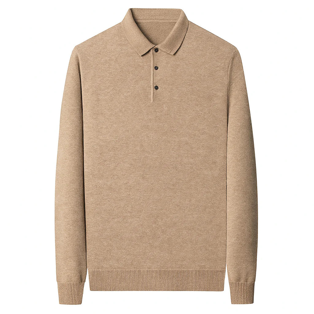 Oxford Knit Polo Sweater — Image 10 — Allury Wear UK