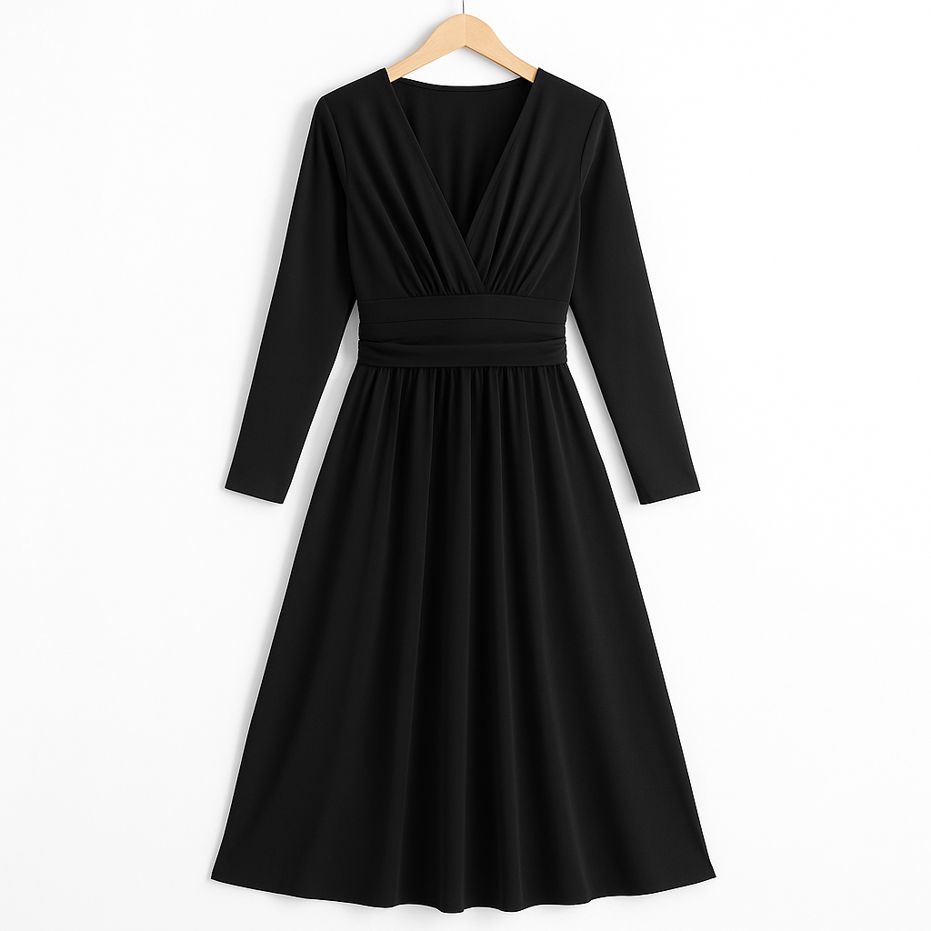 Vestido Esencia Bordeaux