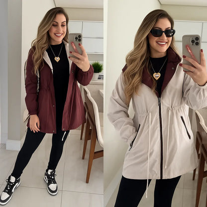 Parka Doble Faz - Reversible y Impermeable