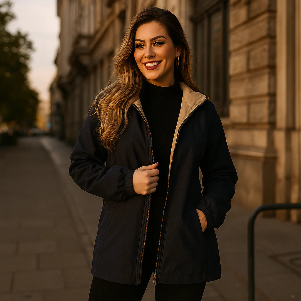 Parka Doble Faz - Reversible y Impermeable