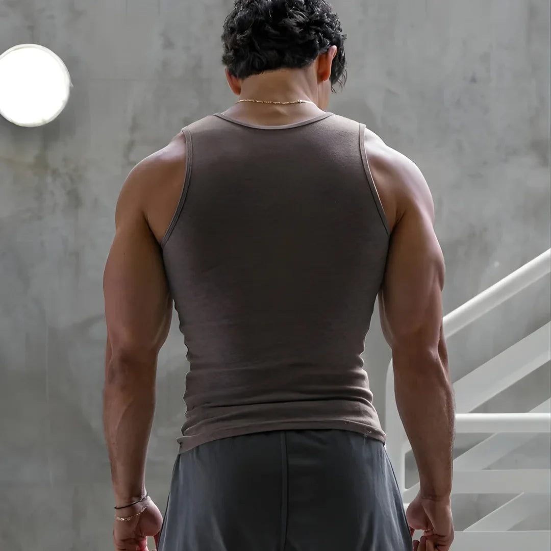 Premium Ultra-Soft Cotton Tank Top — Image 4 — Allury Wear UK