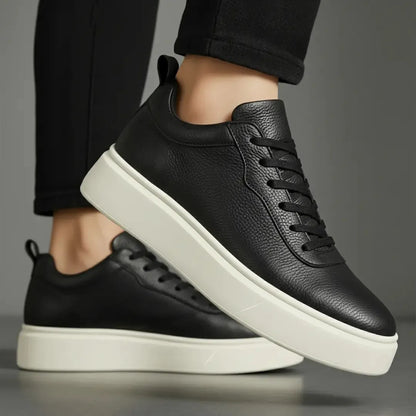Sterling Classic Leather Trainers — Image 2 — Allury Wear UK