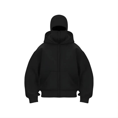 Aura Smart Hoodie with Balaclava — Image 9 — Allury Wear UK