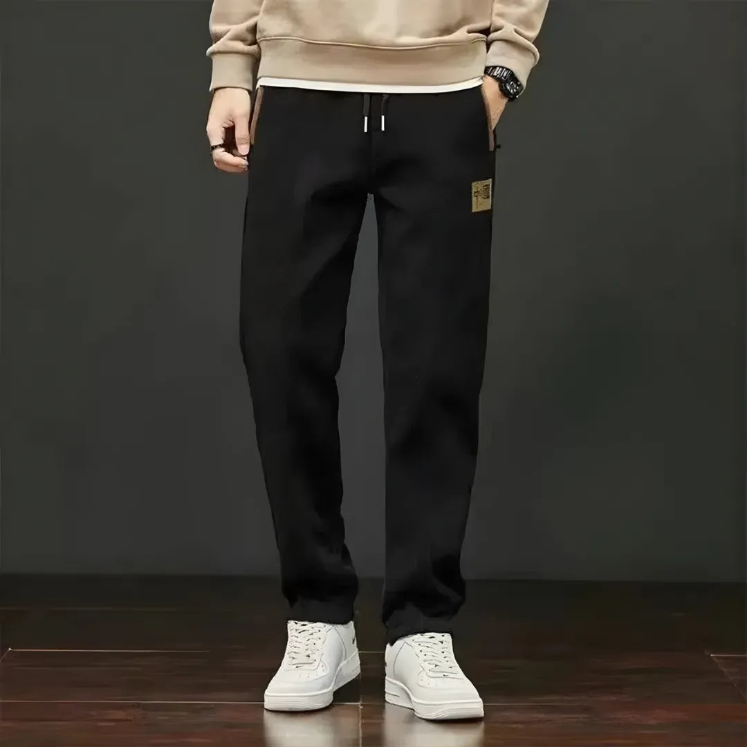 Fleece-Lined Corduroy Trousers — Image 3 — Allury Wear UK