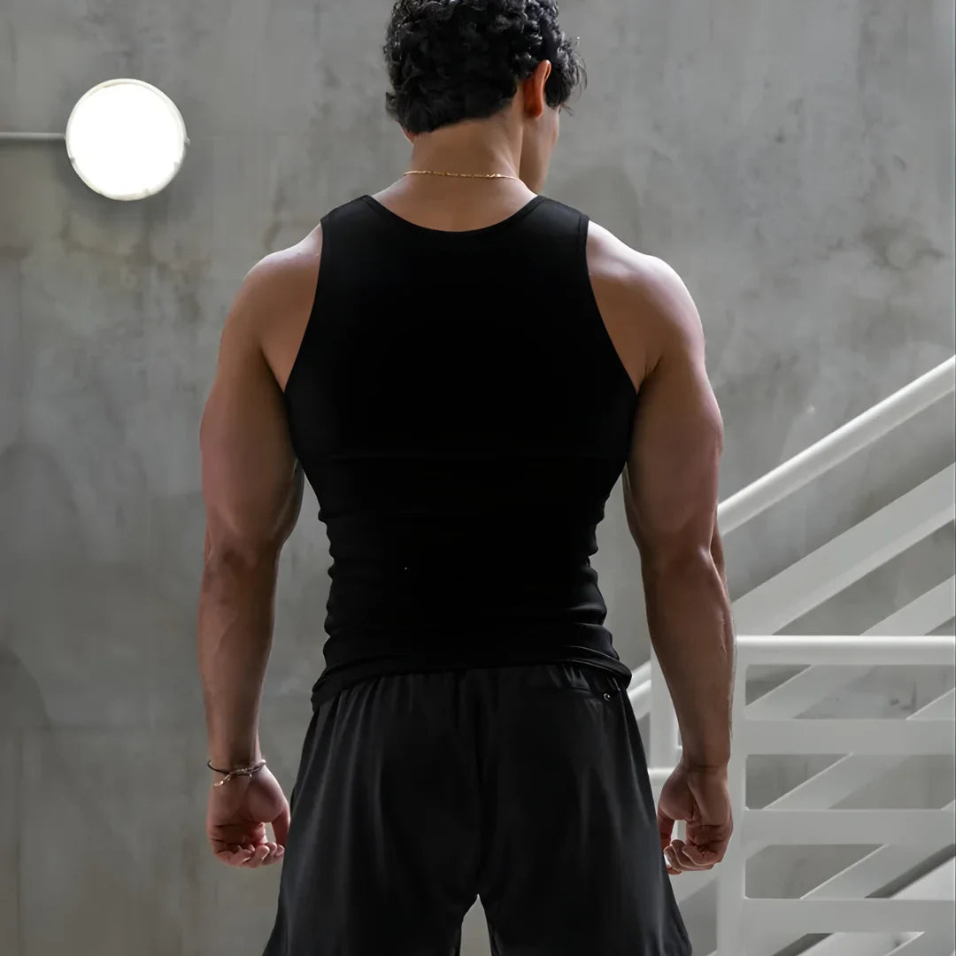 Premium Ultra-Soft Cotton Tank Top — Image 2 — Allury Wear UK