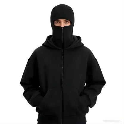 Aura Smart Hoodie with Balaclava — Image 7 — Allury Wear UK