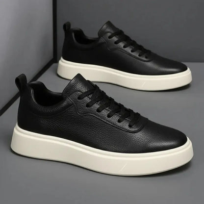 Sterling Classic Leather Trainers — Image 4 — Allury Wear UK