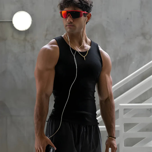 Premium Ultra-Soft Cotton Tank Top — Image 1 — Allury Wear UK