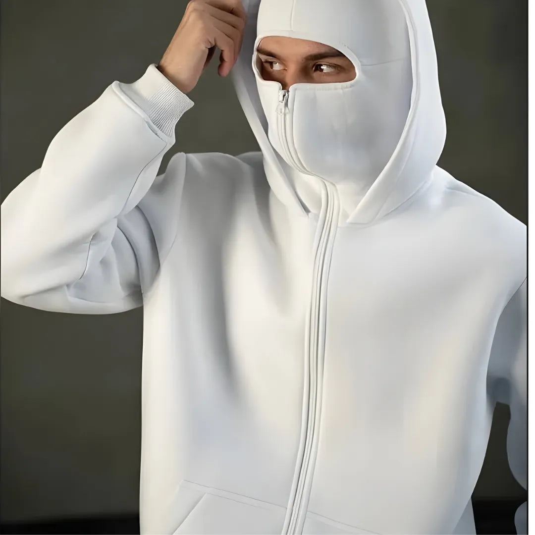 Aura Smart Hoodie with Balaclava — Image 5 — Allury Wear UK