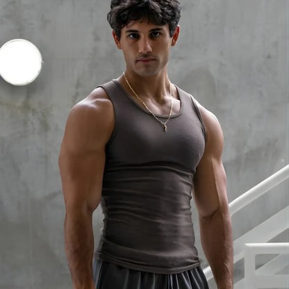 Premium Ultra-Soft Cotton Tank Top — Image 3 — Allury Wear UK