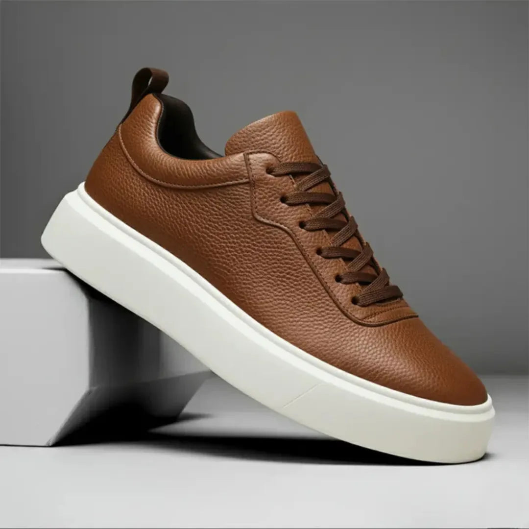 Sterling Classic Leather Trainers — Image 6 — Allury Wear UK