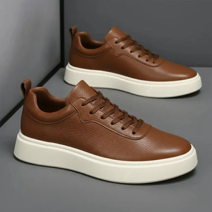 Sterling Classic Leather Trainers — Image 7 — Allury Wear UK