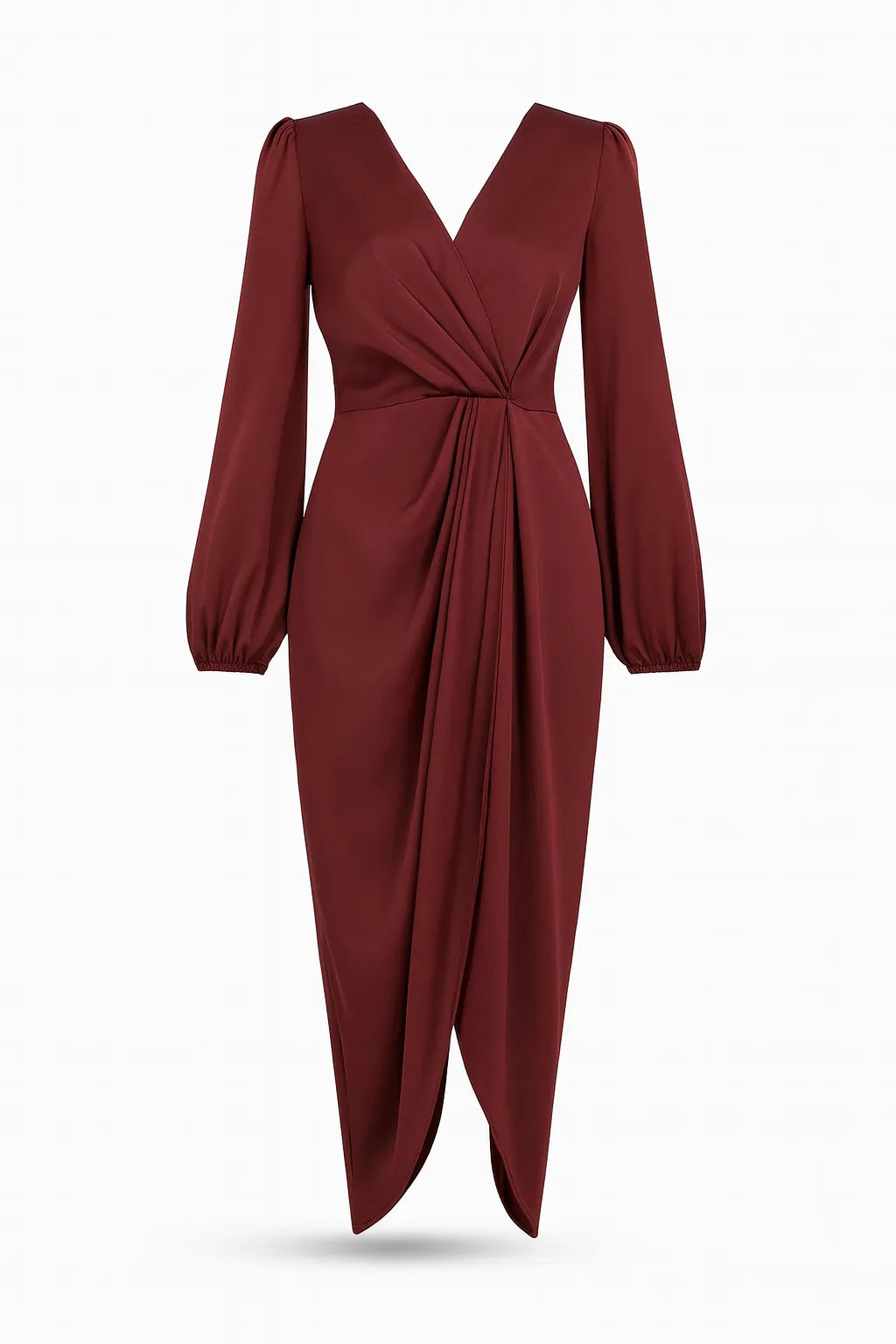 Vestido Drapé Elegance