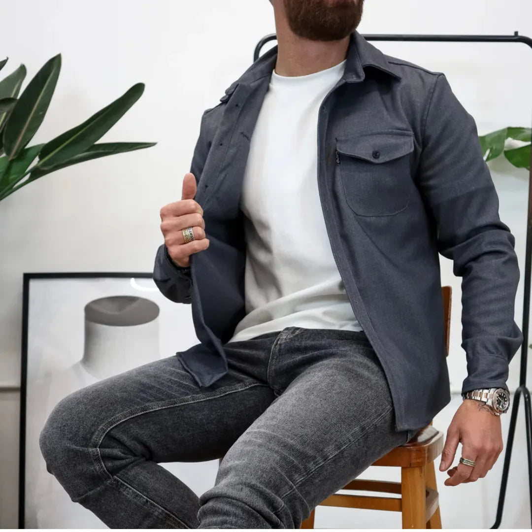 Aura Signature Overshirt — Image 5 — Allury Wear UK