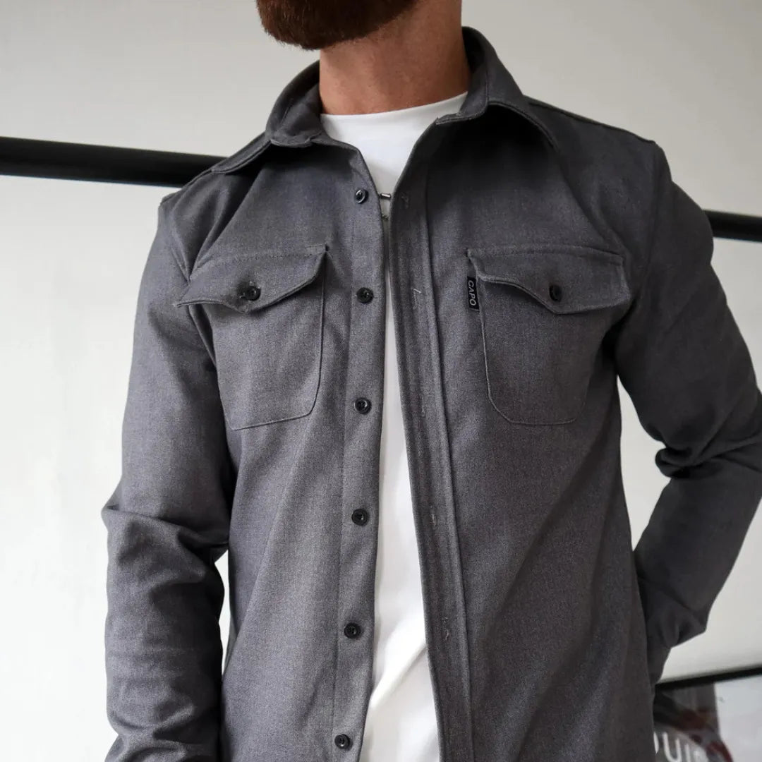 Aura Signature Overshirt — Image 2 — Allury Wear UK