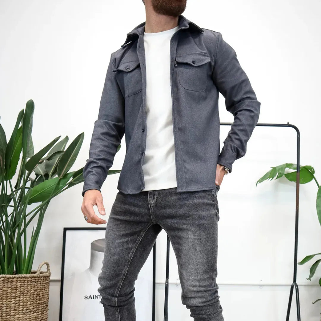 Aura Signature Overshirt — Image 3 — Allury Wear UK