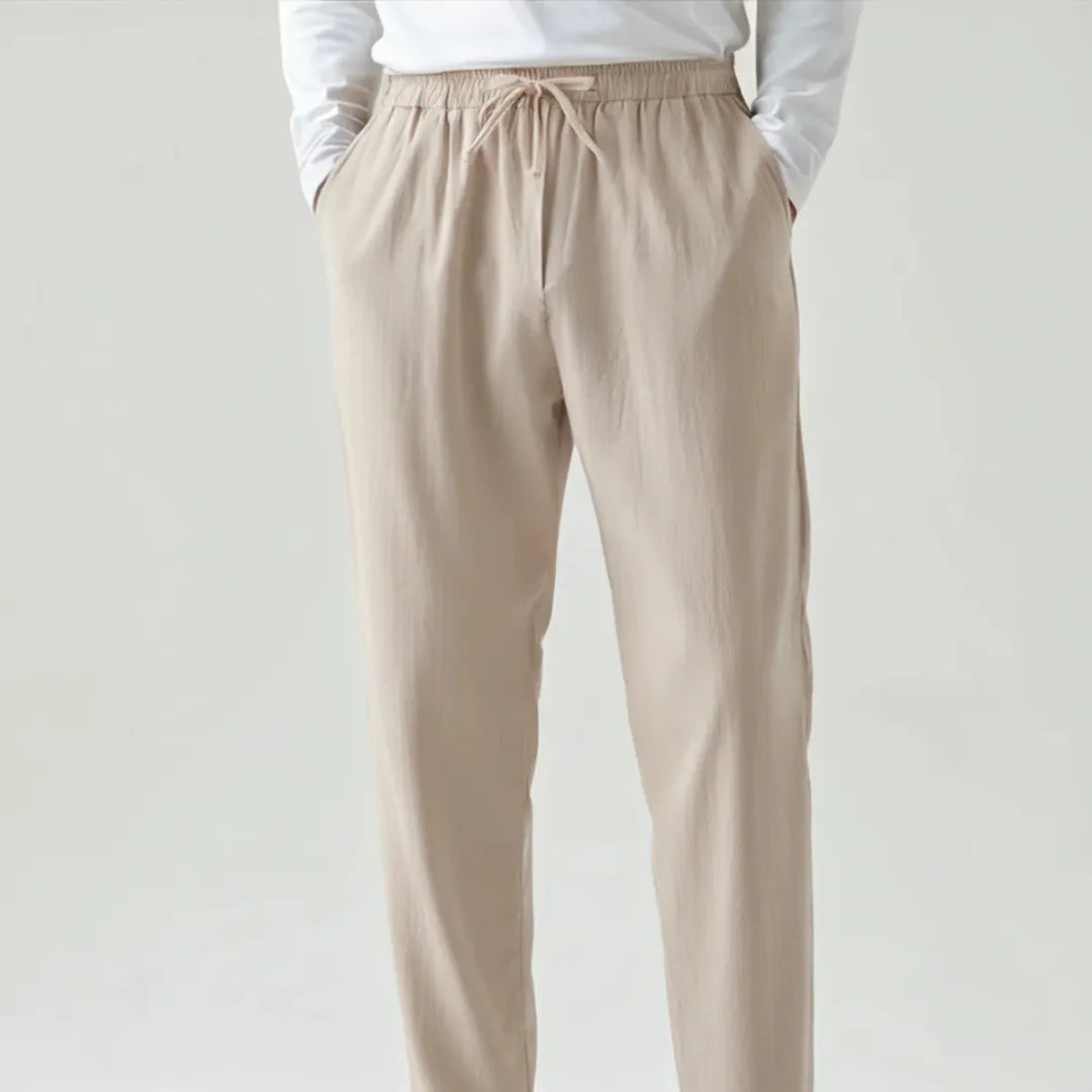 Santorini Linen Trousers — Image 8 — Allury Wear UK