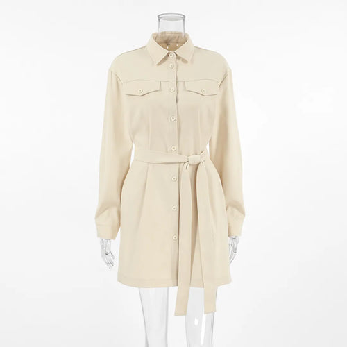 Vestido Camisa Línea