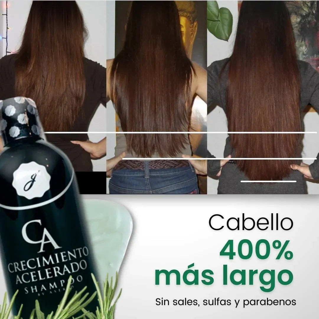 Shampoo Crecimiento Acelerado Premium [Compra 1 y llévate 2]
