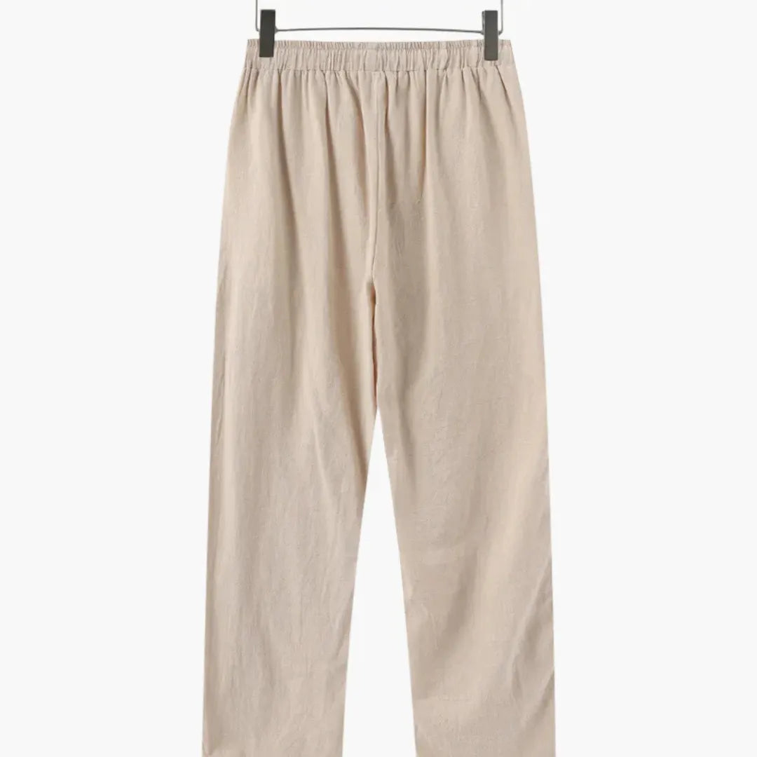 Santorini Linen Trousers — Image 5 — Allury Wear UK