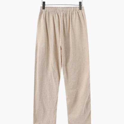 Santorini Linen Trousers — Image 5 — Allury Wear UK
