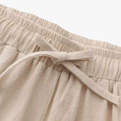 Santorini Linen Trousers — Image 4 — Allury Wear UK