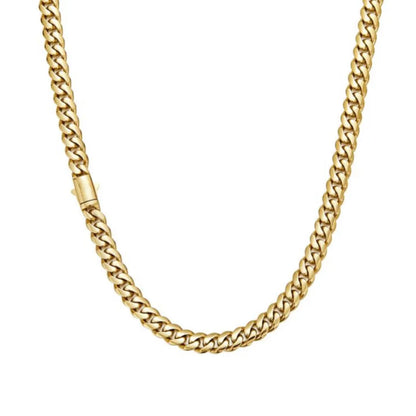 Minimal Cuban Style Link Chain — Image 4 — Allury Wear UK