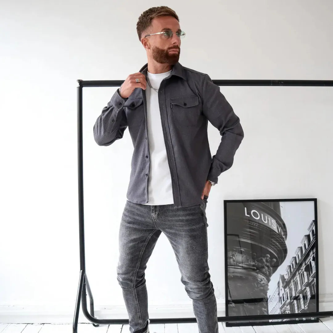 Aura Signature Overshirt — Image 6 — Allury Wear UK