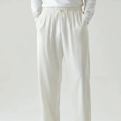 Santorini Linen Trousers — Image 2 — Allury Wear UK