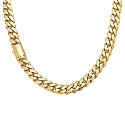 Minimal Cuban Style Link Chain — Image 1 — Allury Wear UK