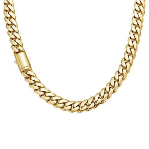 Minimal Cuban Style Link Chain — Image 1 — Allury Wear UK