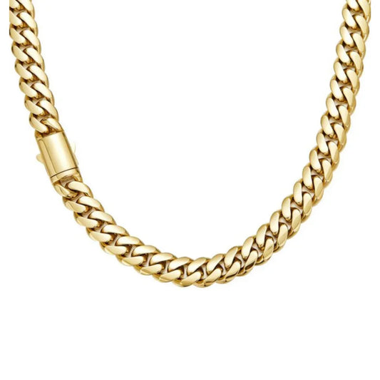 Minimal Cuban Style Link Chain — Image 1 — Allury Wear UK