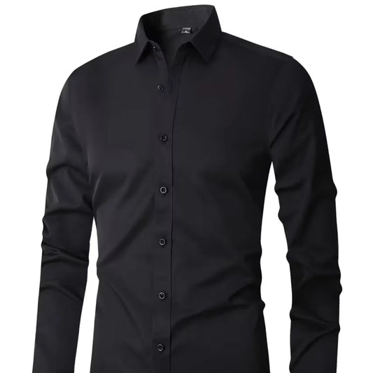 Novara Premium Easy-Care Dress Shirt — Image 1 — Allury Wear UK