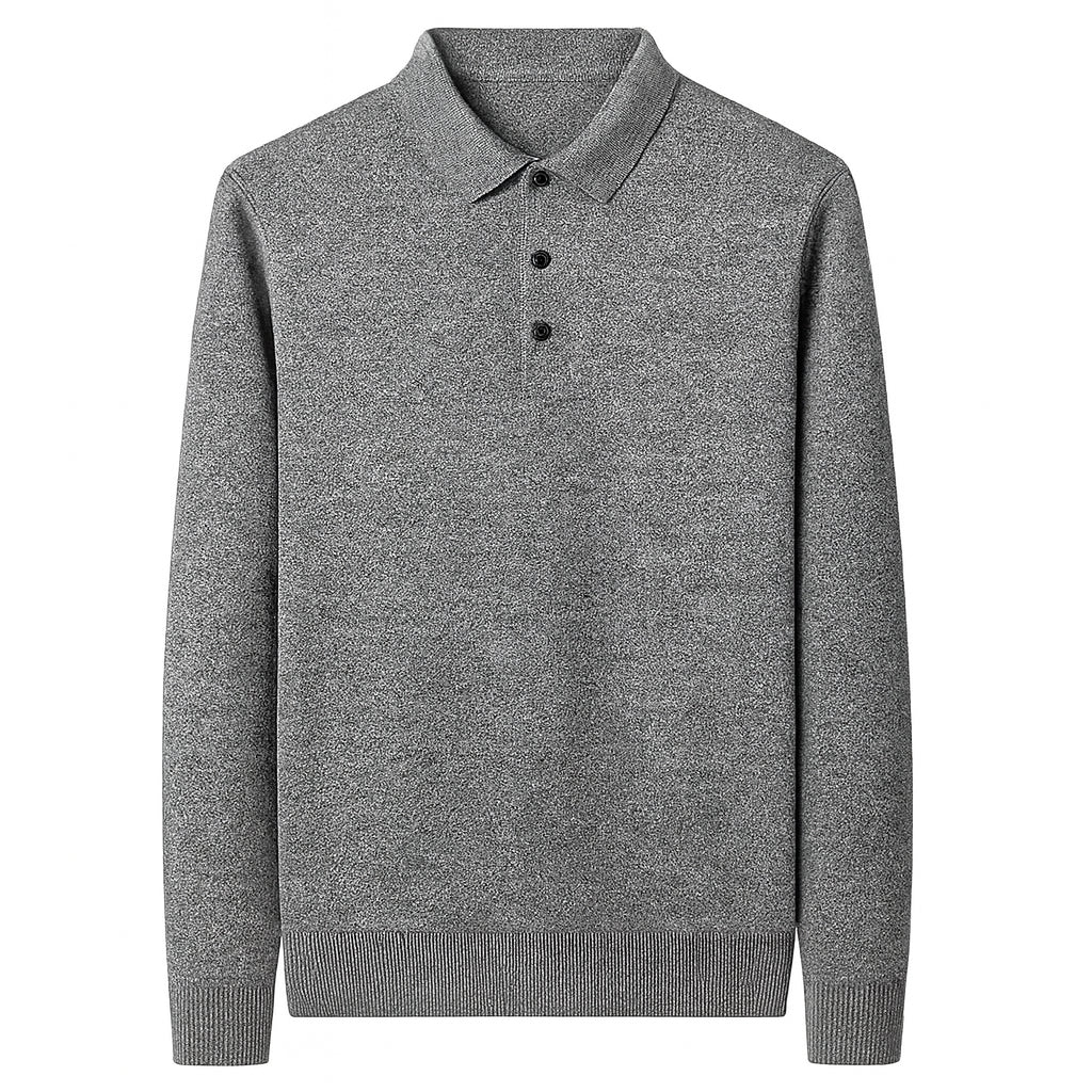 Oxford Knit Polo Sweater — Image 8 — Allury Wear UK