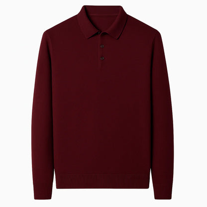 Oxford Knit Polo Sweater — Image 2 — Allury Wear UK