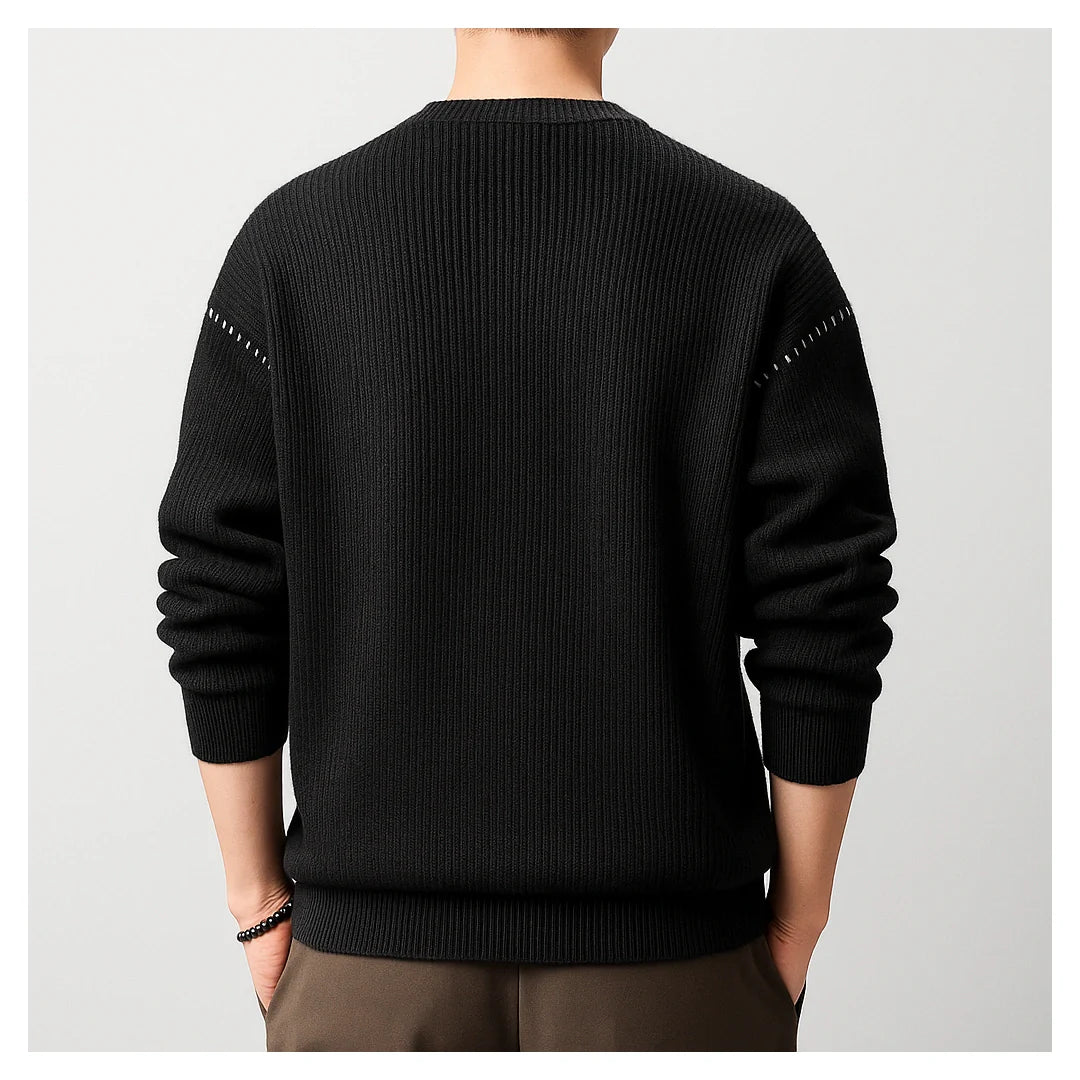 UrbanEase Knit Crew Sweater — Image 6 — Allury Wear UK