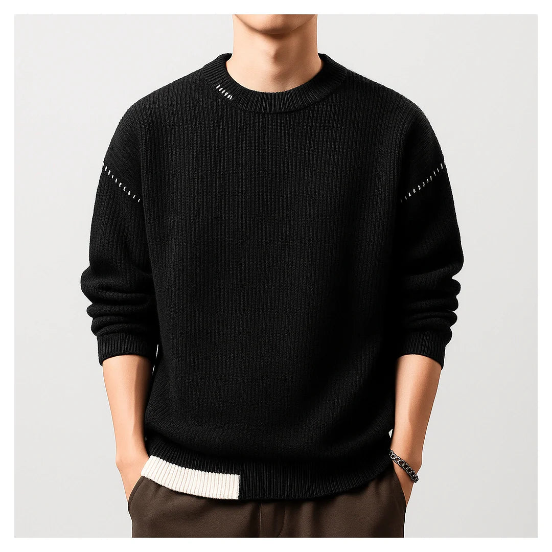UrbanEase Knit Crew Sweater — Image 5 — Allury Wear UK