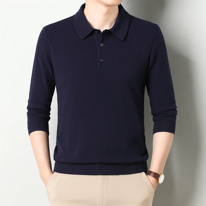 Oxford Knit Polo Sweater — Image 3 — Allury Wear UK