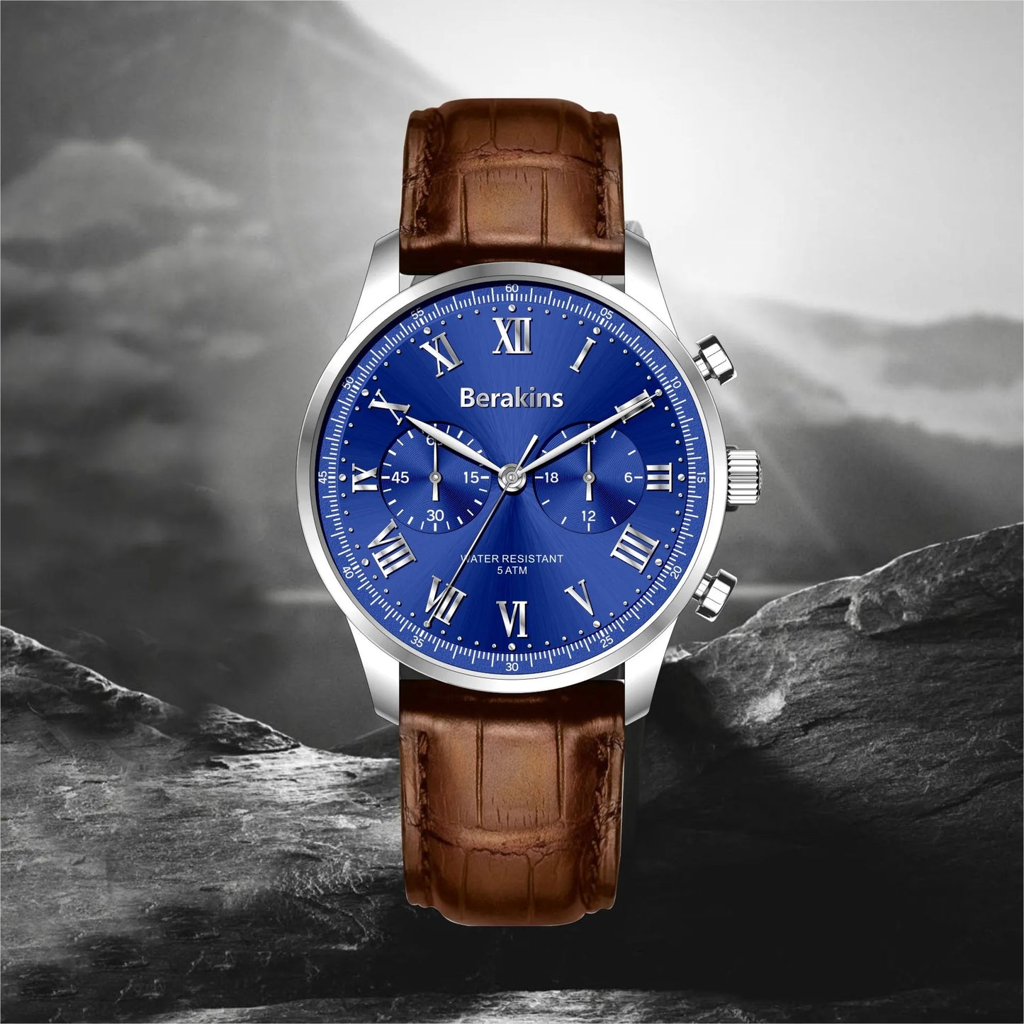 The Apex Leather Chronograph — Image 4 — Allury Wear UK
