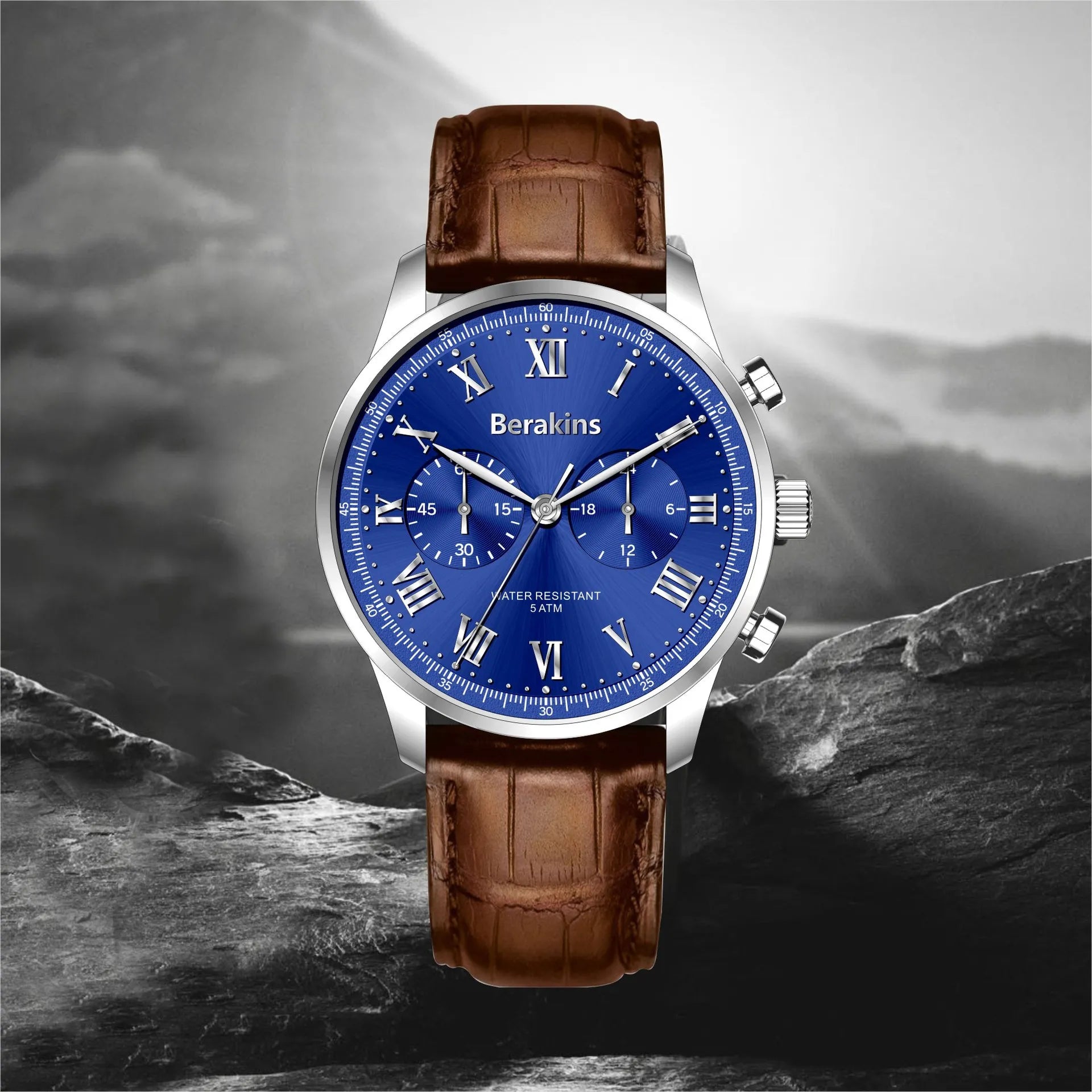 The Apex Leather Chronograph — Image 4 — Allury Wear UK