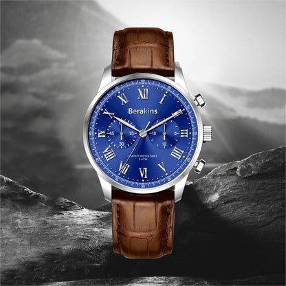 The Apex Leather Chronograph — Image 4 — Allury Wear UK