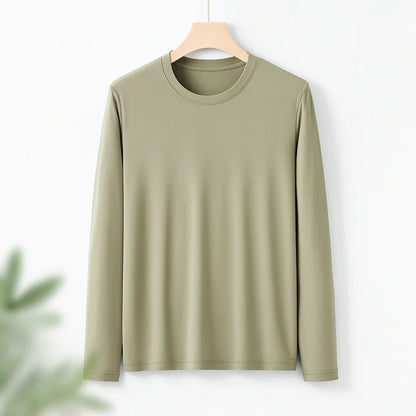Men's Lenzing Modal Long Sleeve Tee — Image 8 — Allury Wear UK