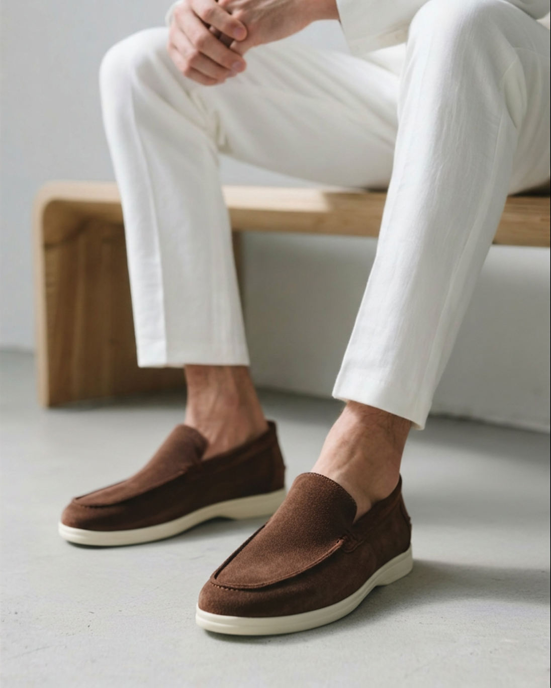 Men's Suede Slip-On Loafers - image 22