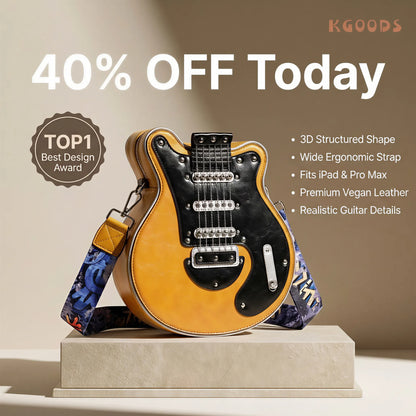 StrumMuse | Rockstar Vibes Guitar Bag