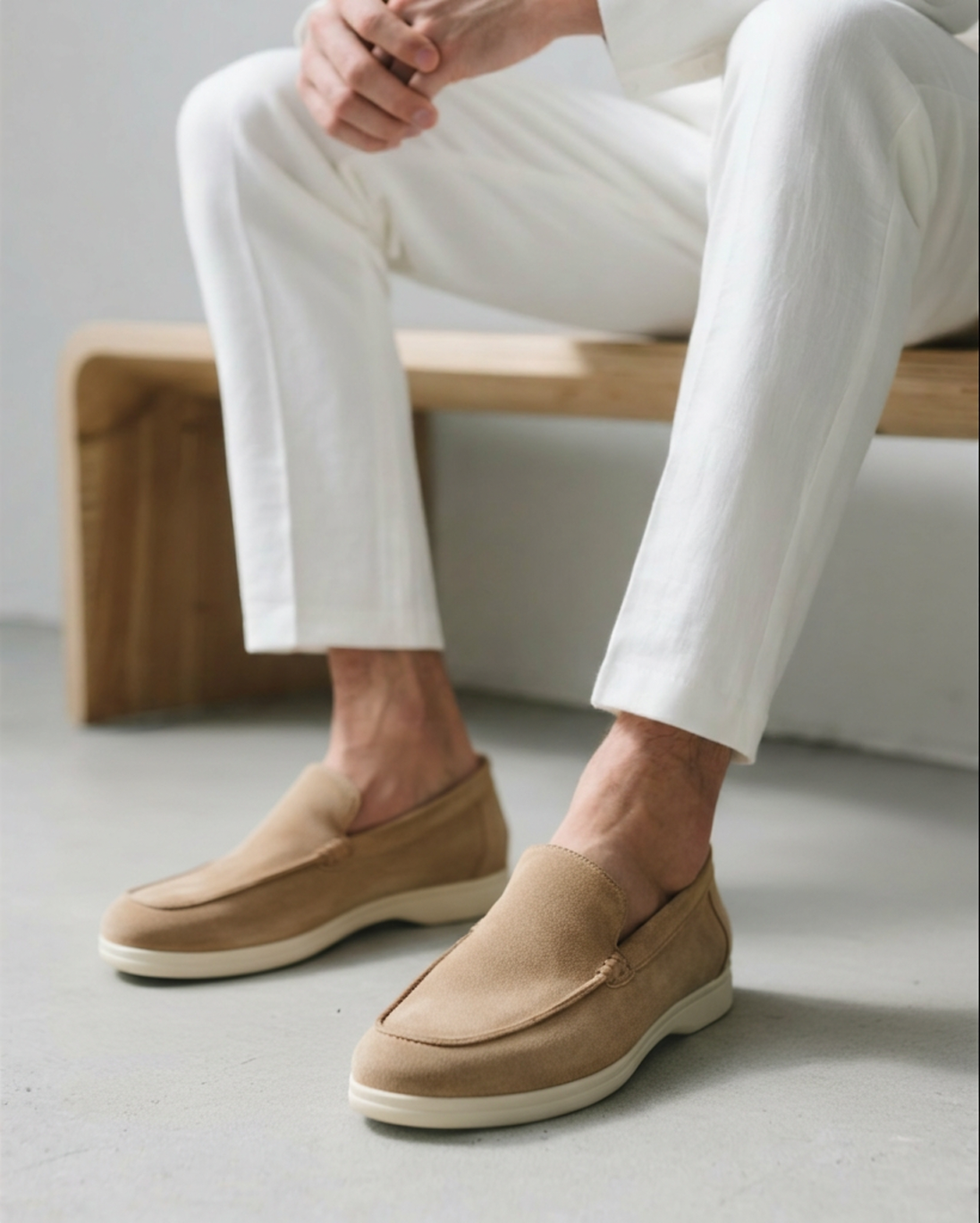 Men's Suede Slip-On Loafers - image 25