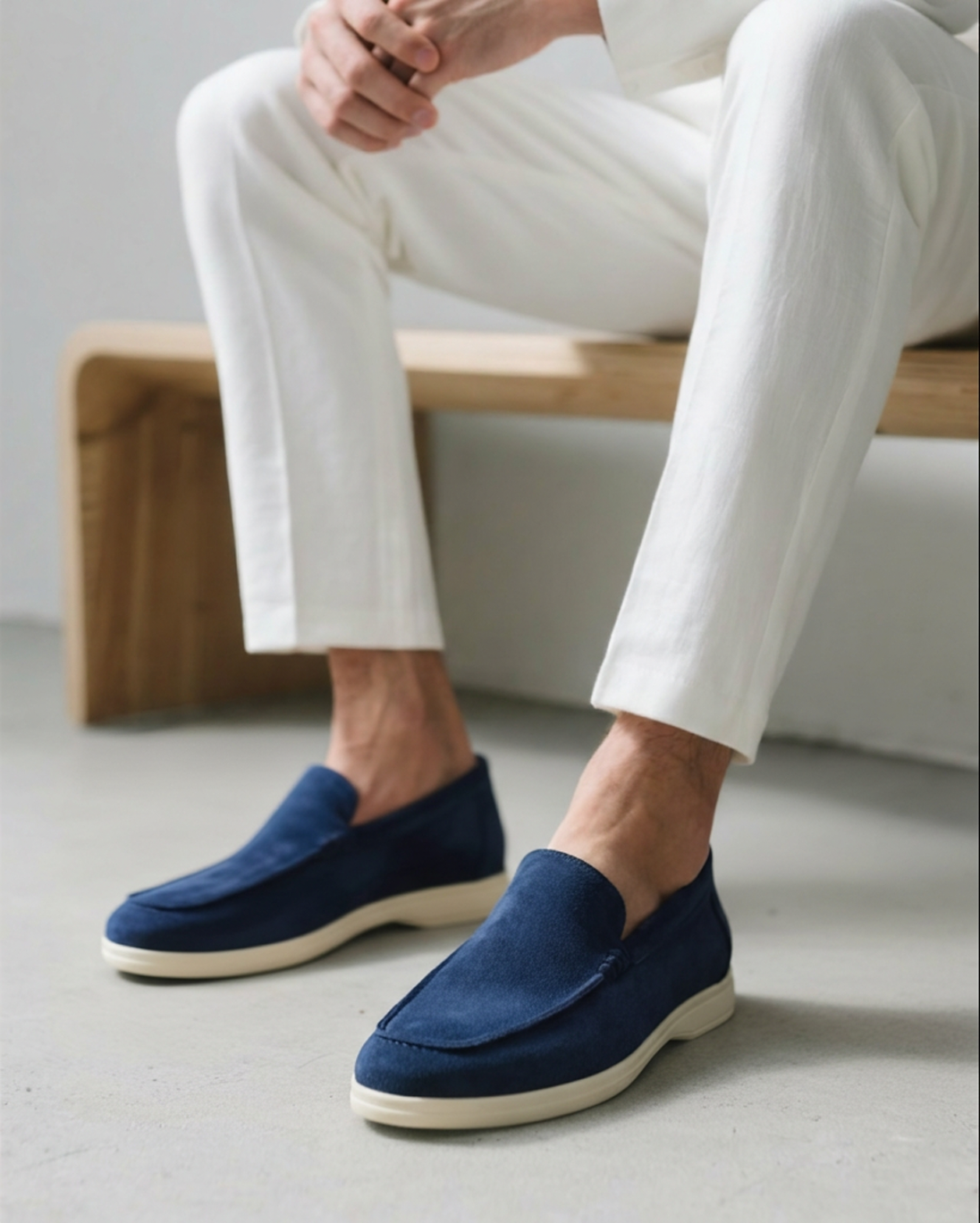 Men's Suede Slip-On Loafers - image 13