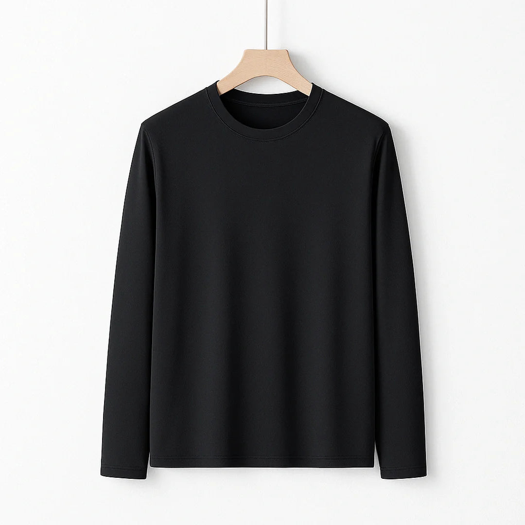 Men's Lenzing Modal Long Sleeve Tee — Image 6 — Allury Wear UK